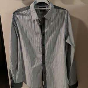 Mark Echo long sleeve casual shirt. Large.